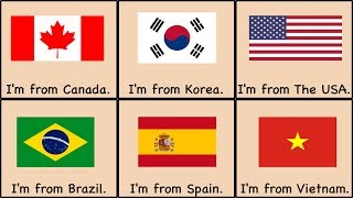 Countries Song Where Are You From (No Monologue)