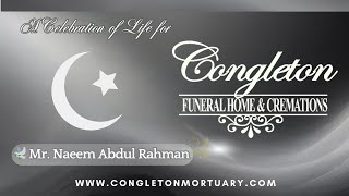 05-01-2026 - Celebration Of Life Service For 🕊Naeem Abdul Jackson
