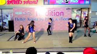 130630 Chatime cover 4Minute - Huh + Muzik @Hello! Korea by MBK \u0026 iTeen (Audition)