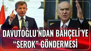 Davutoğlu'ndan Bahçeli'ye \