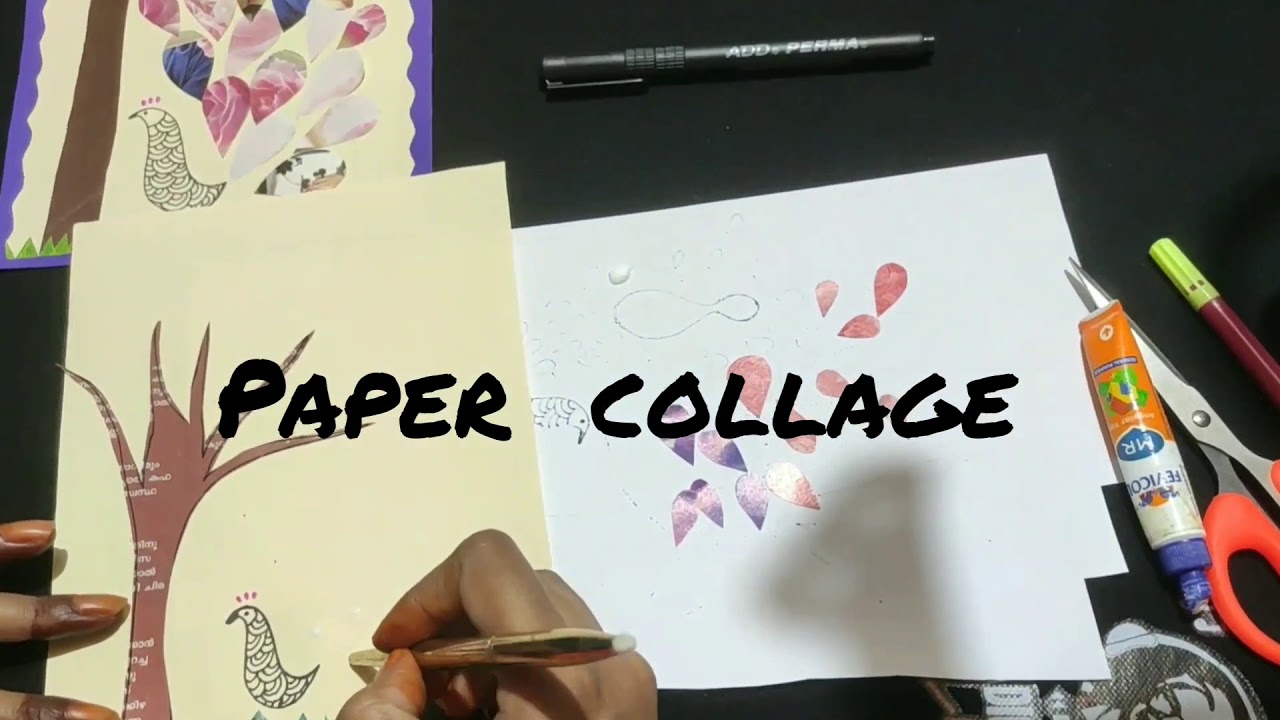 Paper Collage Youtube
