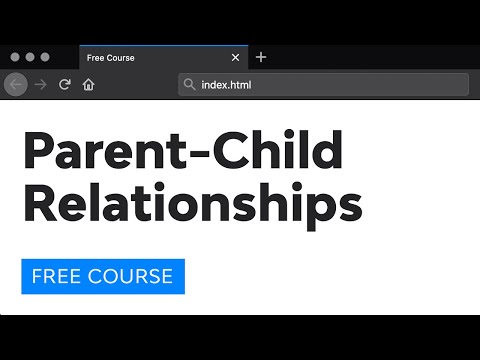 Day 4: Parent-Child Relationships (30 Days to Learn HTML & CSS) Day 4: Parent-Child Relationships (30 Days to Learn HTML & CSS)