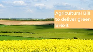 Landmark Agricultural Bill to deliver a Green Brexit