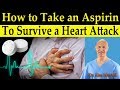 The Life-Saving Way to Take Aspirin if You or a Loved One Experience a Heart Attack - Dr Mandell, DC