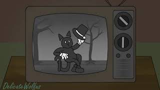 (Cartoon cat) - greedy meme animation