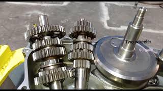 Yamaha fz gear box how to fit