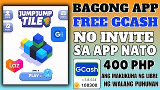 BAGONG APP 2025:JUMP TILE(READY TO CLAIMED FREE 400PHP via GCASH)NO INVITE DITO#earningapp#freegcash