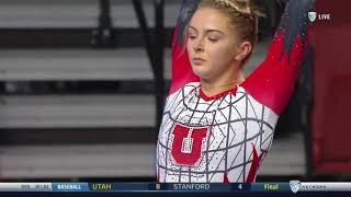 Lucy Stanhope (Utah) Beam 2021 Pac-12 Championships 9.825