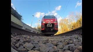 GOPRO sotto il treno a 160 km/h - Gopro under train