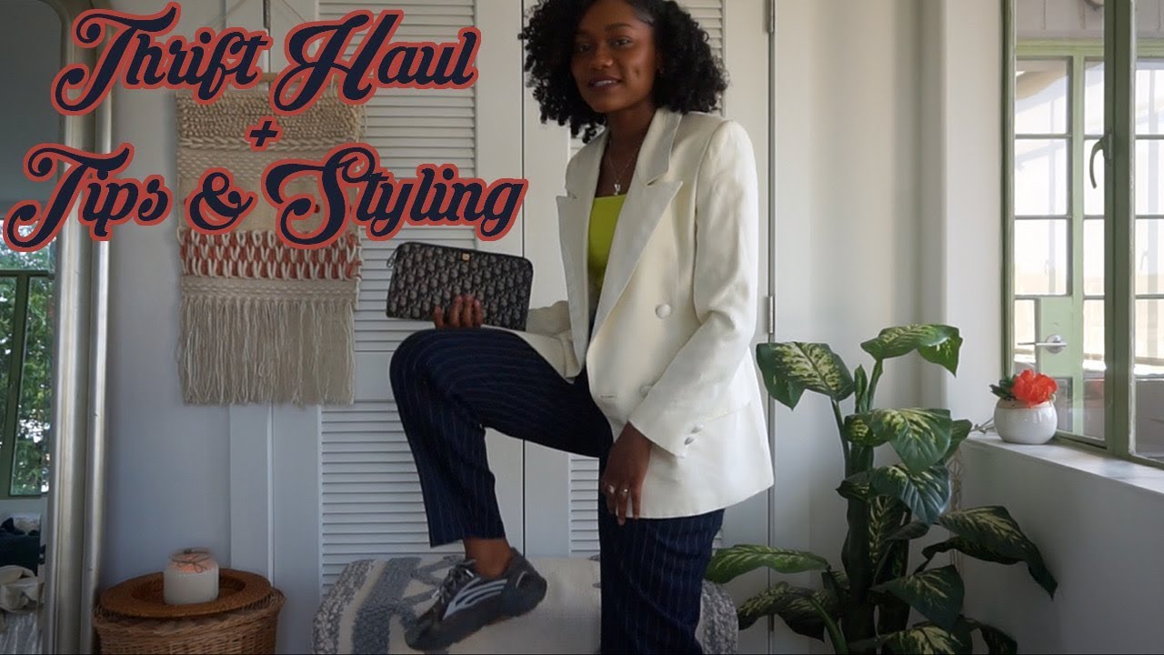Thrifting Haul Tips And Styling Youtube