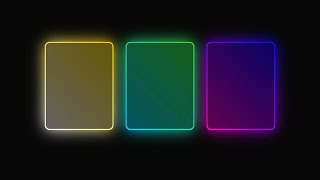 Glowing Gradient Border Effects _ CSS Only