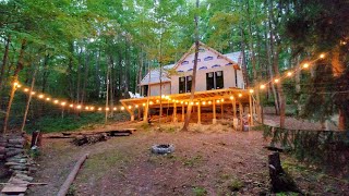 800 sq ft cabin I'm building on 10 acres