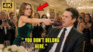 Unaware He owned the company finalizing her $800 million deal, The Billionaire poured wine on