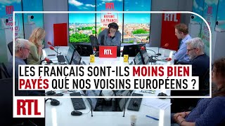 Les Français sont-ils moins bien payés que nos voisins européens ?