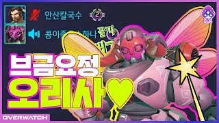 [오버워치] 개웃긴 컨셉의 팀원을 만났습니다ㅋㅋㅋㅋ