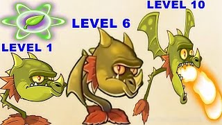 Snapdragon Pvz2 Level 1-6-10 Max Level in Plants vs. Zombies 2: Gameplay 2017