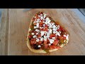 roasted vegetable u0026 feta flatbread cooking with katie