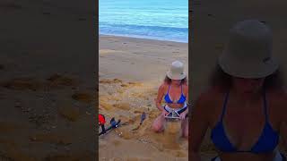 No One Believed Me Until I Found THIS on the Beach! 😱🌊 Subscribe ❤️ #treasuresearch #beachfinds