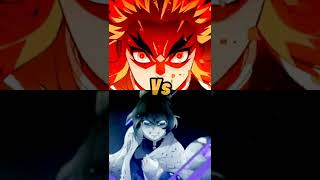 who win ? rengoku(marked) vs hashiras #shorts