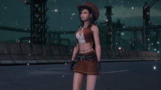 Final Fantasy VII Remake PC Mods: Cowgirl Tifa from Crisis Core