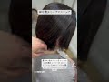 【縮毛矯正とヘアマニキュア】ヘアマニキュアは黒髪を明るくする事は出来ないので白髪を染める目的で使用しています 川越美容室 縮毛矯正 ヘアマニキュア