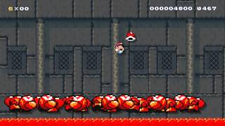 Super Mario Maker - Pit of Panga: U-Break beaten