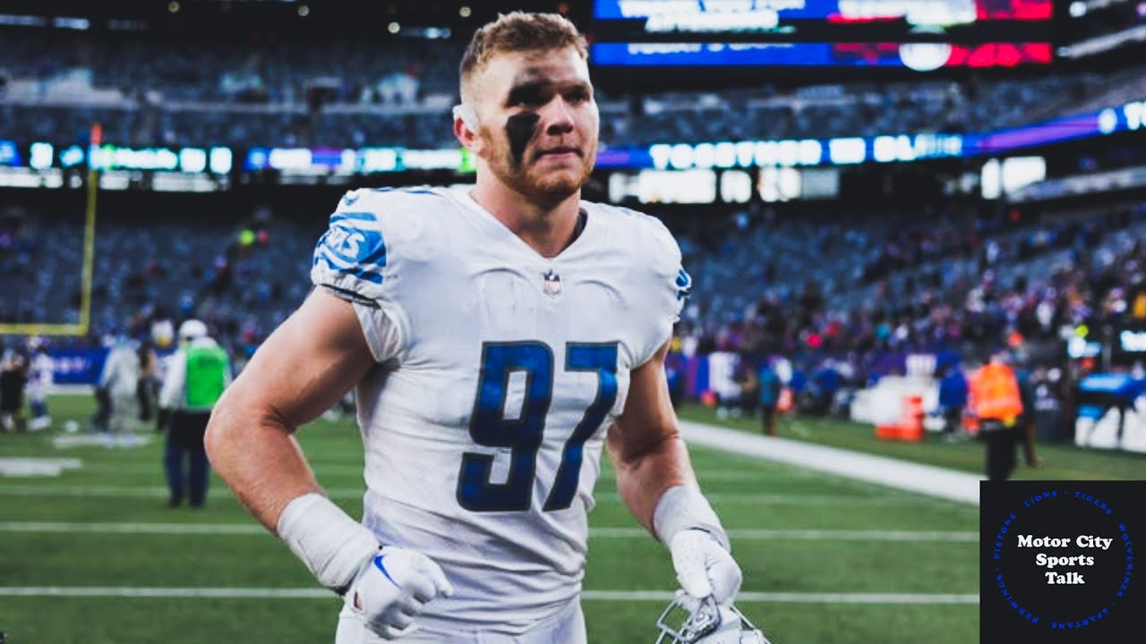 Detroit Lions Rookie Aidan Hutchinson Named NFC Defensive Player Of ...