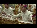 balinese gamelan performance an excerpt of ‘tabuh enem’ at galang kangin bali