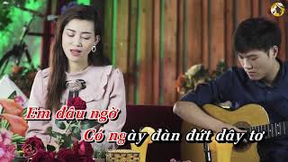 Karaoke - Tình Bơ Vơ - Guitar ll Đinh Thanh Là ( Tone Nữ )