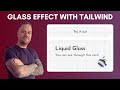 I Built Glass Effect like Apple's with Tailwind CSS in Minutes