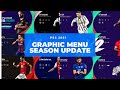 New Graphic Menu PES 2021 Season Update for PES 2013 V1&V2