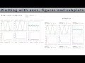 Matplotlib plotting with axes, figures and subplots - Lesson 5