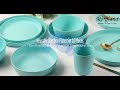 Choose the Reusable Eco friendly Bamboo Plates and Bowls for Camping or Picnic