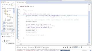 Advanced Java tutorial - Character Classes