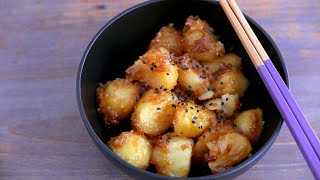 Japanese Simmered Potatoes | Nikkorogashi Recipe | wa's Kitchen