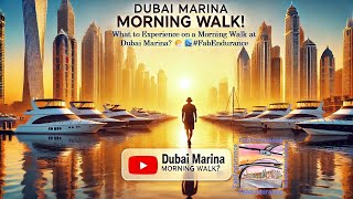 What to Experience on a Morning Walk at Dubai Marina? 🌤️🏙️#fabendurance #dubaimarinawalk#morningwalk