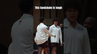 Handshakes are essential in basketball #shorts #basketball #basketballhighlights #hoops #handshake