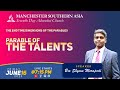 Parable of the Talents (Part 1) | Bro Shyam M | MSASDAC | Vesper Worship | June 16, 2023