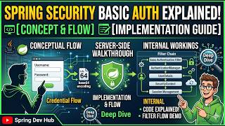 Spring Security Basic Authentication Explained (Architecture & Config)