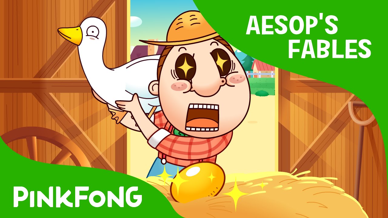 The Goose That Laid Golden Eggs | Aesop's Fables | PINKFONG Story Time ...