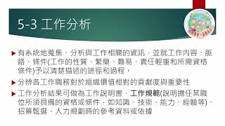 簡要社會工作管理 單元5 社會工作的人力資源管理