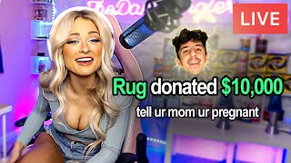 Donating $10,000 to Small Twitch Streamers - Challenge