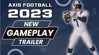 Axis Football 2023 Gameplay! New Features and Improvements Detailed!