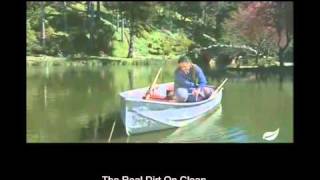 Fisherman Cleans Lake by Hand