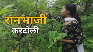 रानभाजी - करटोली |रानभाजी भरलेली करटोली|Ranbhaji kartoli.