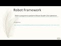 Robot Framework | Selenium | Double Click
