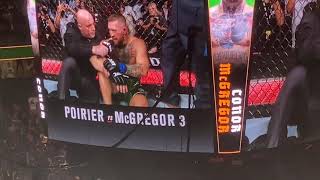 Conor Mcgregor Post-Fight Interview UFC 264 @ T-mobile Arena.