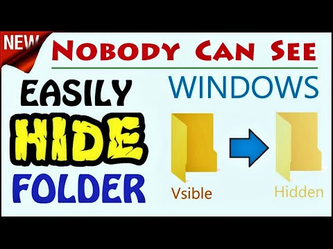 How to Hide Folder in Windows 10 / 8 / 7 Helpful Guide