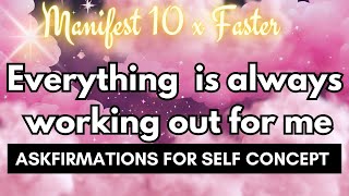 Manifest in 1 Day with SELF CONCEPT ASKFIRMATIONS | LAW OF ASSUMPTION