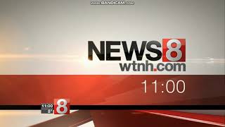 WTNH News 8 at 11pm Sunday open December 31, 2017